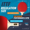 image:imageJOOLA Advanced Premium Ping Pong Paddles Set of 4  Professional Table Tennis Paddles 6 Advanced Training 3 Star Ping Pong Balls and Carrying Case  Tournament Level  Indoor and Outdoor CompatibleOne Size
