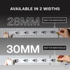 image:imageJOOLA Clear Edge Guard Tape  Protects Pickleball Paddle Edge Guard amp Covers Lead Tape  Fits All Brands and Most Paddle Sizes  Choose Either 28mm or 30mm ThicknessClear