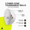 image:imageJOOLA Duo Pro Ping Pong Paddles Set of 2  Professional Table Tennis Paddles Three Advanced 3 Star Tournament Ping Pong Balls and Carrying Case  Advanced Table Tennis RacketsRed