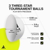 image:imageJOOLA Duo Pro Ping Pong Paddles Set of 2  Professional Table Tennis Paddles Three Advanced 3 Star Tournament Ping Pong Balls and Carrying Case  Advanced Table Tennis RacketsBlack