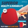 image:imageJOOLA Family Premium Ping Pong Paddles Set of 4  Advanced Table Tennis Rackets 10 Training 3 Star Ping Pong Balls and Storage Case  Competitive or Recreational Play  Indoor and Outdoor CompatiblePack of 1