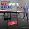 image:imageJOOLA Indoor 15mm Ping Pong Table with Quick Clamp Ping Pong Net Set  Single Player Playback Mode  Regulation Size Table Tennis Table  Compact Storage Ping Pong TableAmericana