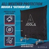 image:imageJOOLA Indoor Ping Pong Table Cover Fits Both Folding amp Flat Tables with Nets  Easy Lift Water Resistant Cover  Dual Function Fits 9x5 Surface in Upright or Down PositionsAllWeather
