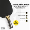 image:imageJOOLA Infinity Carbon Professional Ping Pong Paddles  Ergonomic Comfort Grip  ITTF Approved Rubbers  Professional Ping Pong Paddle for Advanced Control amp Speed  Table Tennis RacketHugo Calderano Exclusive