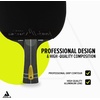 image:imageJOOLA Infinity Carbon Professional Ping Pong Paddles  Ergonomic Comfort Grip  ITTF Approved Rubbers  Professional Ping Pong Paddle for Advanced Control amp Speed  Table Tennis RacketBlack