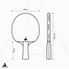 image:imageJOOLA Infinity Carbon Professional Ping Pong Paddles  Ergonomic Comfort Grip  ITTF Approved Rubbers  Professional Ping Pong Paddle for Advanced Control amp Speed  Table Tennis RacketBlack