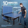 image:imageJOOLA Inside Professional MDF Indoor Ping Pong Table with Quick Clamp Table Tennis Net and Post Set  10 Minute Easy Assembly  Tournament Quality  Foldable with Single Player Playback Mode25mm Blue