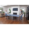 image:imageJOOLA Inside Professional MDF Indoor Ping Pong Table with Quick Clamp Table Tennis Net and Post Set  10 Minute Easy Assembly  Tournament Quality  Foldable with Single Player Playback Mode18mm Blue