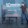 image:imageJOOLA Inside Professional MDF Indoor Ping Pong Table with Quick Clamp Table Tennis Net and Post Set  10 Minute Easy Assembly  Tournament Quality  Foldable with Single Player Playback Mode15mm Blue