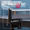 image:imageJOOLA Inside Professional MDF Indoor Ping Pong Table with Quick Clamp Table Tennis Net and Post Set  10 Minute Easy Assembly  Tournament Quality  Foldable with Single Player Playback Mode25mm Blue