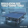 image:imageJOOLA Inside Professional MDF Indoor Ping Pong Table with Quick Clamp Table Tennis Net and Post Set  10 Minute Easy Assembly  Tournament Quality  Foldable with Single Player Playback Mode13mm