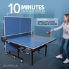 image:imageJOOLA Inside Professional MDF Indoor Ping Pong Table with Quick Clamp Table Tennis Net and Post Set  10 Minute Easy Assembly  Tournament Quality  Foldable with Single Player Playback Mode18mm Blue