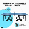 image:imageJOOLA NOVA Outdoor Ping Pong Table with Waterproof Table Tennis Net Set  Quick Assembly  All Weather Aluminum Composite Surface  Tournament Quality  Indoor amp Outdoor CompatibleNOVA Pro Plus Outdoor