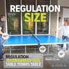 image:imageJOOLA NOVA Outdoor Ping Pong Table with Waterproof Table Tennis Net Set  Quick Assembly  All Weather Aluminum Composite Surface  Tournament Quality  Indoor amp Outdoor CompatibleNOVA DX Outdoor