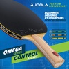 image:imageJOOLA Omega Control  Tournament Performance Ping Pong Paddle  Table Tennis Racket for Advanced Training with Flared Handle  Includes Vizon Table Tennis Rubber  Designed for ControlNatural Light