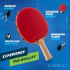 image:imageJOOLA Omega Control  Tournament Performance Ping Pong Paddle  Table Tennis Racket for Advanced Training with Flared Handle  Includes Vizon Table Tennis Rubber  Designed for ControlNatural Light
