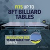 image:imageJOOLA Ping Pong Conversion Top with Net Set for Billiard and Pool Tables  Regulation Top Converts Billiards into Ping Pong Table  Includes Foam Padding for Protection  Steel Frame OptionMetal Apron