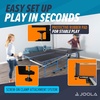 image:imageJOOLA Premium Avanti Table Tennis Net and Post Set  Portable and Easy Setup Ping Pong Screw On Clamp NetWhiteBlack