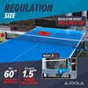 image:imageJOOLA Professional Grade WX Aluminum Indoor amp Outdoor Table Tennis Net and Post Set  Quick Setup  72in Regulation Ping Pong Net  Reinforced Cotton Blend with Adjustable Tensioning System