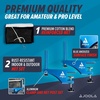 image:imageJOOLA Professional Grade WX Aluminum Indoor amp Outdoor Table Tennis Net and Post Set  Quick Setup  72in Regulation Ping Pong Net  Reinforced Cotton Blend with Adjustable Tensioning System