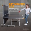 image:imageJOOLA Rally TL Professional MDF Indoor Ping Pong Table wQuick Clamp Table Tennis Net amp Post Set  10 Minute Easy Assembly  Corner Ball Holders  Tournament Quality  Includes Playback ModeStandard