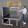 image:imageJOOLA Rally TL Professional MDF Indoor Ping Pong Table wQuick Clamp Table Tennis Net amp Post Set  10 Minute Easy Assembly  Corner Ball Holders  Tournament Quality  Includes Playback ModeStandard