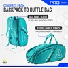 image:imageJOOLA Tour Elite Pro Pickleball Bag  Backpack amp Duffle Bag for Paddles amp Pickleball Accessories  Thermal Insulated Pockets Hold 4 Paddles  Includes Fence HookTurquoiseTeal