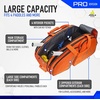 image:imageJOOLA Tour Elite Pro Pickleball Bag  Backpack amp Duffle Bag for Paddles amp Pickleball Accessories  Thermal Insulated Pockets Hold 4 Paddles  Includes Fence HookOrangeGray