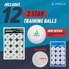 image:imageJOOLA Training 3 Star Table Tennis Balls  40mm Regulation Bulk Ping Pong Balls for Competition and Recreational Play  Fun as a Cat Toy  Indoor and Outdoor CompatibleWhite
