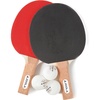 image:imageJOOLA Essentials Duel 2Player Table Tennis Paddle Set with 2 Ping Pong Paddles amp 3 Balls  Pips Out Hardbat Ping Pong Rackets Great for All Playing Levels amp Ages  White Balls