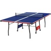 image:imageJOOLA Indoor 15mm Ping Pong Table with Quick Clamp Ping Pong Net Set  Single Player Playback Mode  Regulation Size Table Tennis Table  Compact Storage Ping Pong TableAmericana