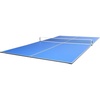 image:imageJOOLA Ping Pong Conversion Top with Net Set for Billiard and Pool Tables  Regulation Top Converts Billiards into Ping Pong Table  Includes Foam Padding for Protection  Steel Frame OptionFoldable