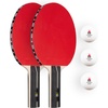 image:imageJOOLA Twilight 2Player Table Tennis Set  2 Premium Ping Pong Paddle Rackets 3 HighPerformance White 3Star Table Tennis Balls Beginner Friendly Starter Kit for Maximum Control 5 Piece Set