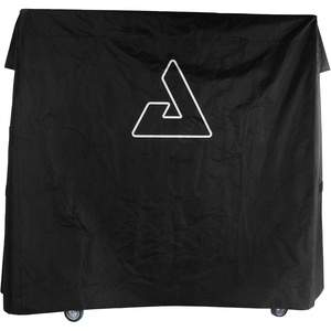 image:imageJOOLA Indoor Ping Pong Table Cover Fits Both Folding amp Flat Tables with Nets  Easy Lift Water Resistant Cover  Dual Function Fits 9x5 Surface in Upright or Down PositionsBlack