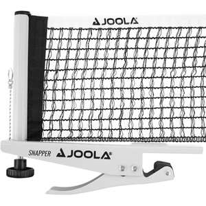 image:imageJOOLA Snapper Professional Table Tennis Net and Post Set  Portable and Easy Setup 72 Regulation Size Ping Pong Spring Activated Clamp Net Silver