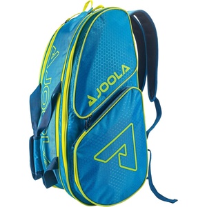 image:imageJOOLA Tour Elite Pro Pickleball Bag  Backpack amp Duffle Bag for Paddles amp Pickleball Accessories  Thermal Insulated Pockets Hold 4 Paddles  Includes Fence HookBlueYellow