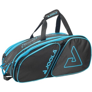 image:imageJOOLA Tour Elite Pro Pickleball Bag  Backpack amp Duffle Bag for Paddles amp Pickleball Accessories  Thermal Insulated Pockets Hold 4 Paddles  Includes Fence HookBlackLight Blue