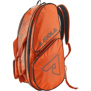 image:imageJOOLA Tour Elite Pro Pickleball Bag  Backpack amp Duffle Bag for Paddles amp Pickleball Accessories  Thermal Insulated Pockets Hold 4 Paddles  Includes Fence HookOrangeGray