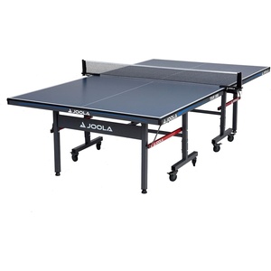 image:imageJOOLA Tour Indoor Ping Pong Table with Quick Clamp Table Tennis Net  10 Minute Assembly  Foldable Indoor Surface with Single Player Playback Mode  Competition Grade MDF Top  Tournament QualityTour 1800