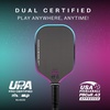image:imageJOOLA 3S Pickleball Paddles  Raw Carbon Fiber Surface  Ben Johns Perseus Hyperion Scorpeus amp Magnus Shapes  Elongated Wide Body amp Aero Curve Designs  14mm16mm Paddles  UPAA CertifiedPerseus Dual