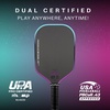 image:imageJOOLA 3S Pickleball Paddles  Raw Carbon Fiber Surface  Ben Johns Perseus Hyperion Scorpeus amp Magnus Shapes  Elongated Wide Body amp Aero Curve Designs  14mm16mm Paddles  UPAA CertifiedTeal  Purple