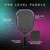 image:imageJOOLA 3S Pickleball Paddles  Raw Carbon Fiber Surface  Ben Johns Perseus Hyperion Scorpeus amp Magnus Shapes  Elongated Wide Body amp Aero Curve Designs  14mm16mm Paddles  UPAA CertifiedTeal  Purple