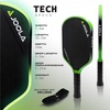image:imageJOOLA 3S Pickleball Paddles  Raw Carbon Fiber Surface for Power amp Spin Elongated Wide Body amp Aero Curve Designs  UPAA CertifiedHyperion  Replacement Grip