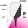 image:imageJOOLA 3S Pickleball Paddles  Raw Carbon Fiber Surface for Power amp Spin Elongated Wide Body amp Aero Curve Designs  UPAA CertifiedMagnus  Replacement Grip