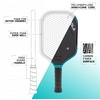 image:imageJOOLA 3S Pickleball Paddles  Raw Carbon Fiber Surface for Power amp Spin Elongated Wide Body amp Aero Curve Designs  UPAA CertifiedPerseus  Replacement Grip