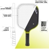image:imageJOOLA 3S Pickleball Paddles  Raw Carbon Fiber Surface for Power amp Spin Elongated Wide Body amp Aero Curve Designs  UPAA CertifiedScorpeus
