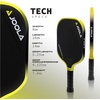 image:imageJOOLA 3S Pickleball Paddles  Raw Carbon Fiber Surface for Power amp Spin Elongated Wide Body amp Aero Curve Designs  UPAA CertifiedScorpeus