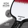 image:imageJOOLA Agassi GRAF Champion 12mm Pickleball Paddle  Sandblasted Pickleball Racket Increases Spin amp Control  Agassi Shape with Extended Sweet Spot  UPAA Certified  USAP Approved  NFC Chip EnabledSingle  12mm Fiberglass  GRAF Champion