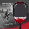 image:imageJOOLA AgassiGRAF Champion Set with Pickleball Paddles Balls amp Sling Bag  Sandblasted Pickleball Racket  Agassi Shape with Extended Sweet Spot  UPAA Certified  USAP Approved  NFC Chip EnabledSingle  16mm Carbon  Agassi Edge