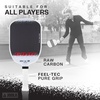 image:imageJOOLA AgassiGRAF Champion Set with Pickleball Paddles Balls amp Sling Bag  Sandblasted Pickleball Racket  Agassi Shape with Extended Sweet Spot  UPAA Certified  USAP Approved  NFC Chip EnabledSingle  16mm Carbon GRAF Edge